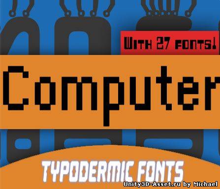 Computer Font Pack